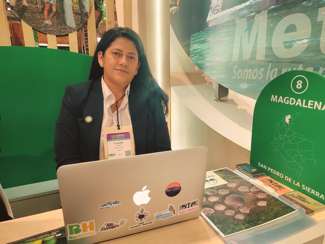 Claudia Vascos lidera el emprendimiento Refugio Serrano.