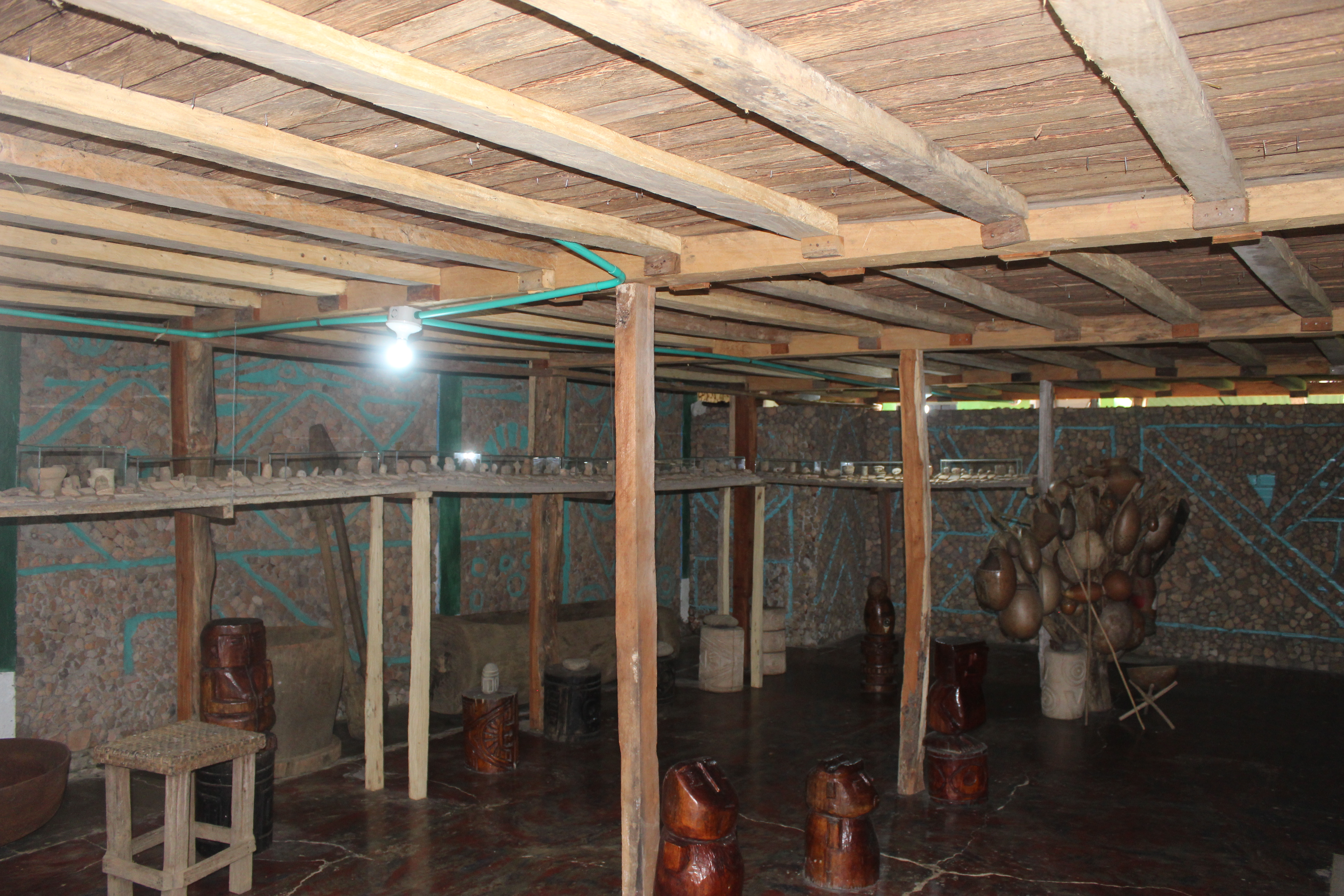Museo arqueológico de la Rancho Museo El Llanerazo en zona rural de San Luis de Palenque, Casanare.