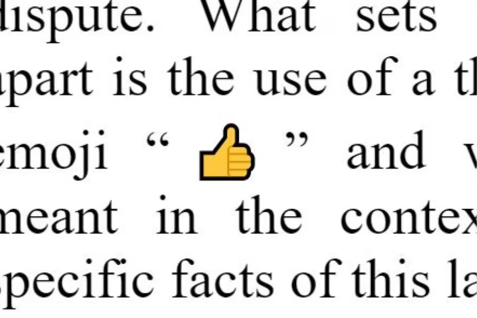 ¿Un emoji puede valer como firma digital? Esto fue lo que dijo un juez en Canadá