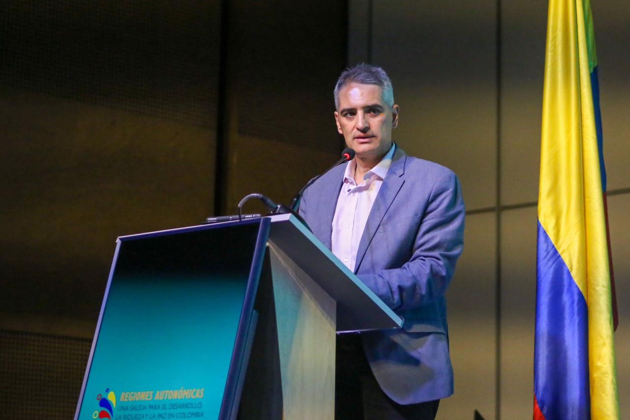 Gobernador de Antioquia, Andrés Julián Rendón.