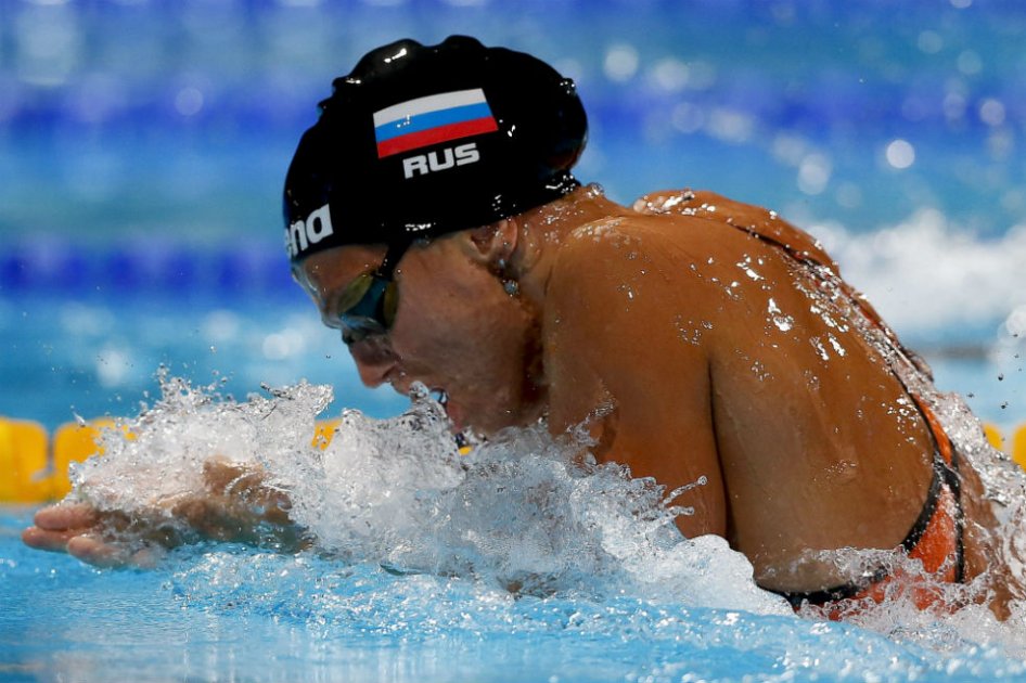 Efimova, cuatro veces campeona del mundo en piscina larga, no estará en los Juegos Olímpicos de Río. Foto: EFE