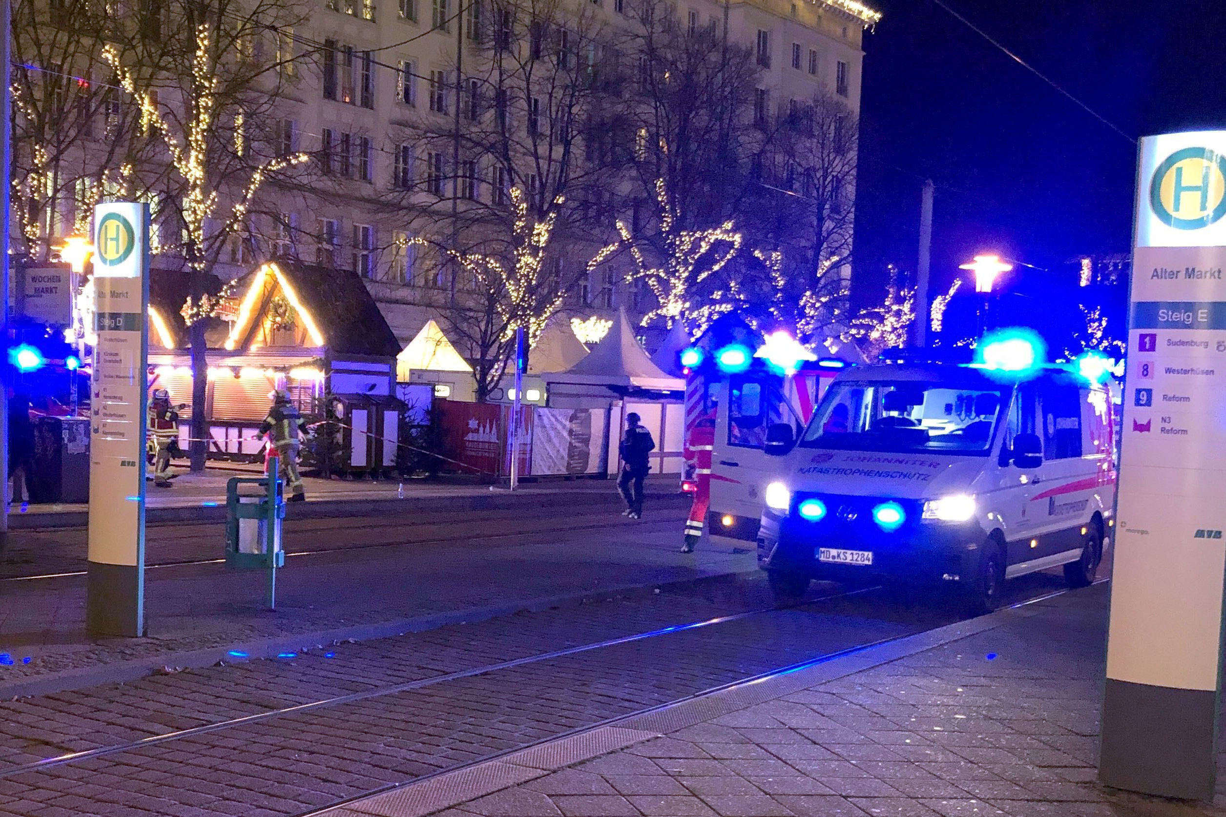 Tragedia en Alemania: carro atropella varias personas en un mercado navideño