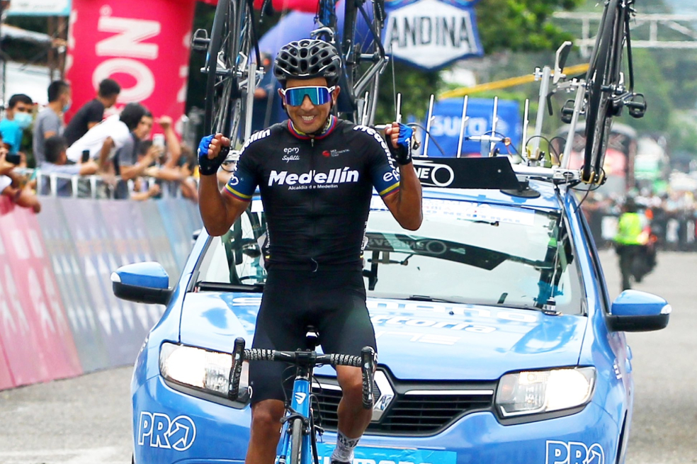 Robinson Chalapud ganó la séptima etapa de la Vuelta a Colombia