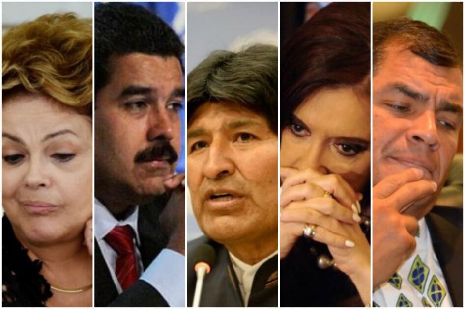 El destino inesperado de los líderes de la izquierda latinoamericana