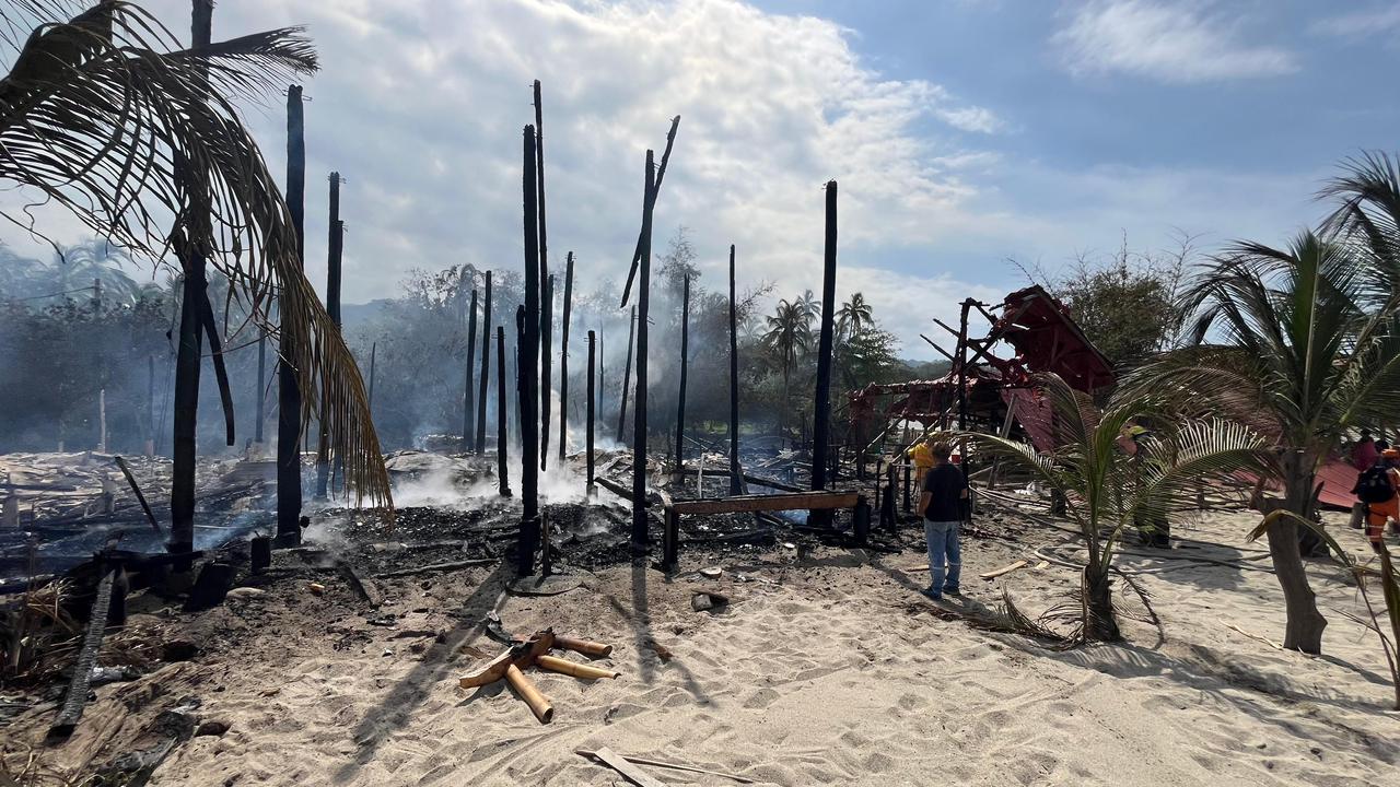 Incendio Santa Marta