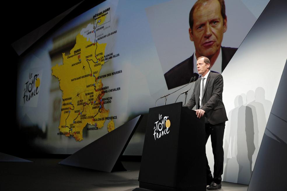 Christian Prudhomme, director del Tour de Francia.