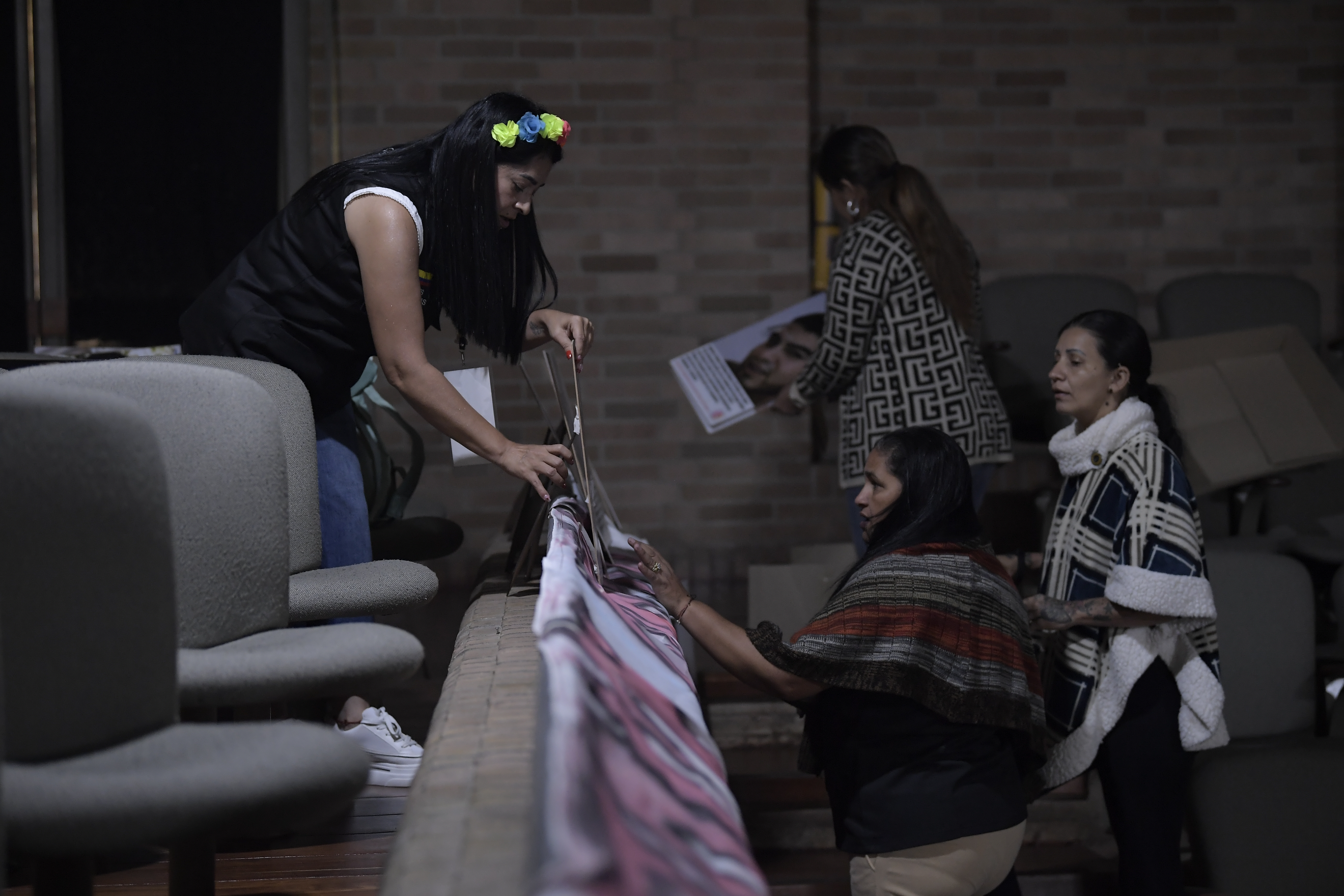 Este 23 de octubre en la U. Nacional, el Sistema Nacional de Búsqueda conmemoró por segunda vez el trabajo de las Mujeres Buscadoras