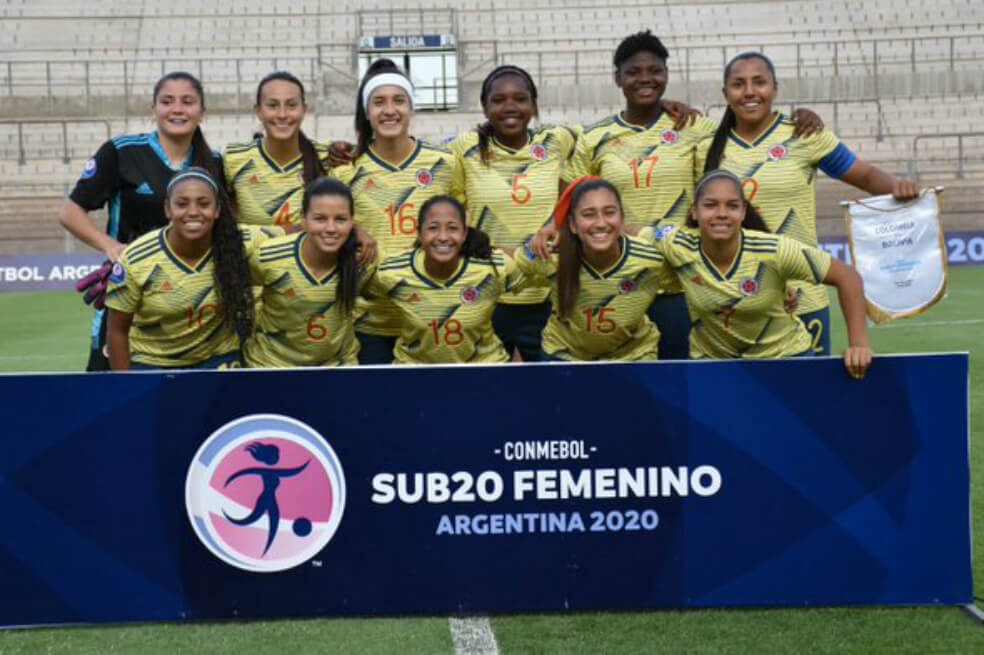 Colombia, al cuadrangular final del Sudamericano Sub-20 femenino