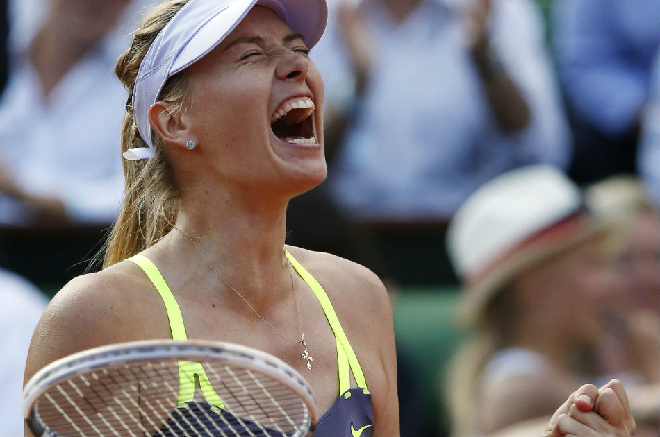 Sharapova le gana a Azarenka y alcanza de nuevo la final de Roland Garros