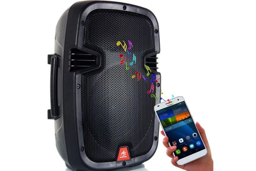 Imagen de referencia de una cabina de sonido. / Tomado: Almacenes Éxito.