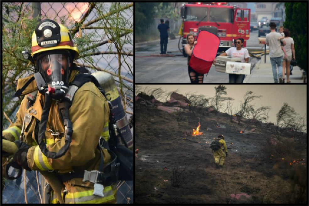 En imágenes: los devastadores incendios en California