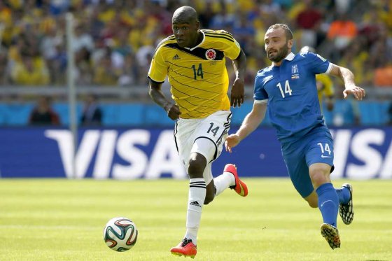Víctor Ibarbo, nuevo jugador de la Roma