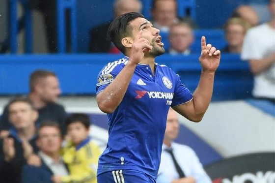 Gol de Falcao al Palace, nominado al mejor del mes en Chelsea