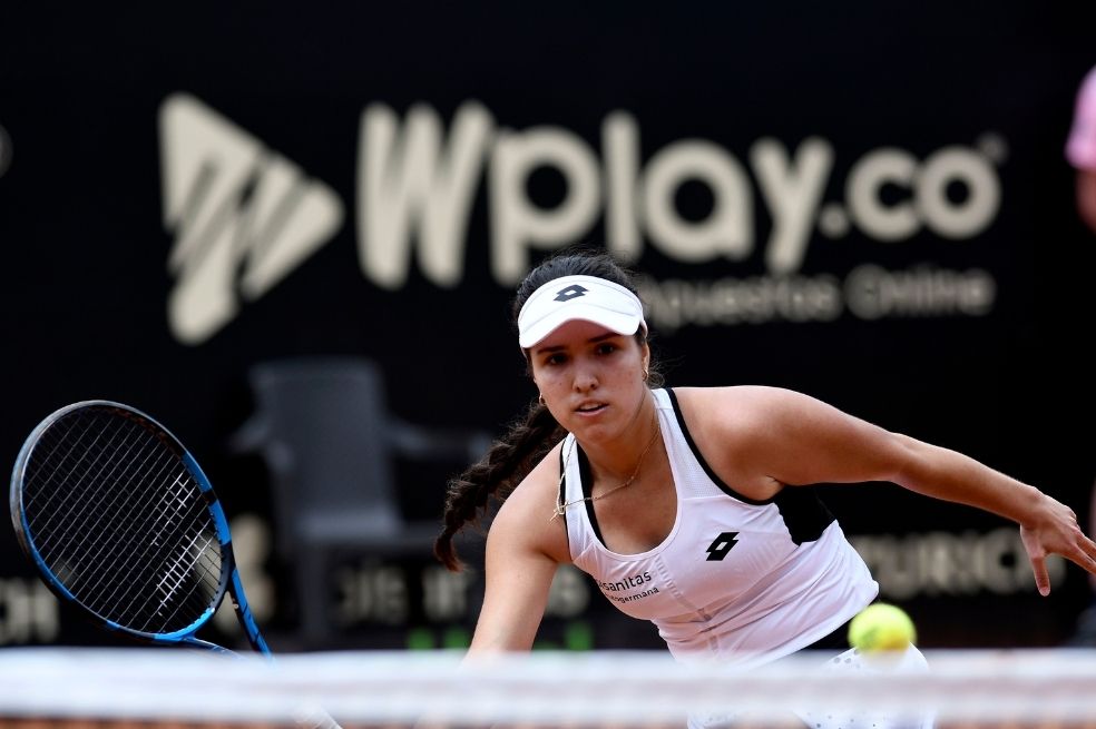 Camila Osorio cayó en semifinales de la Copa Colsánitas