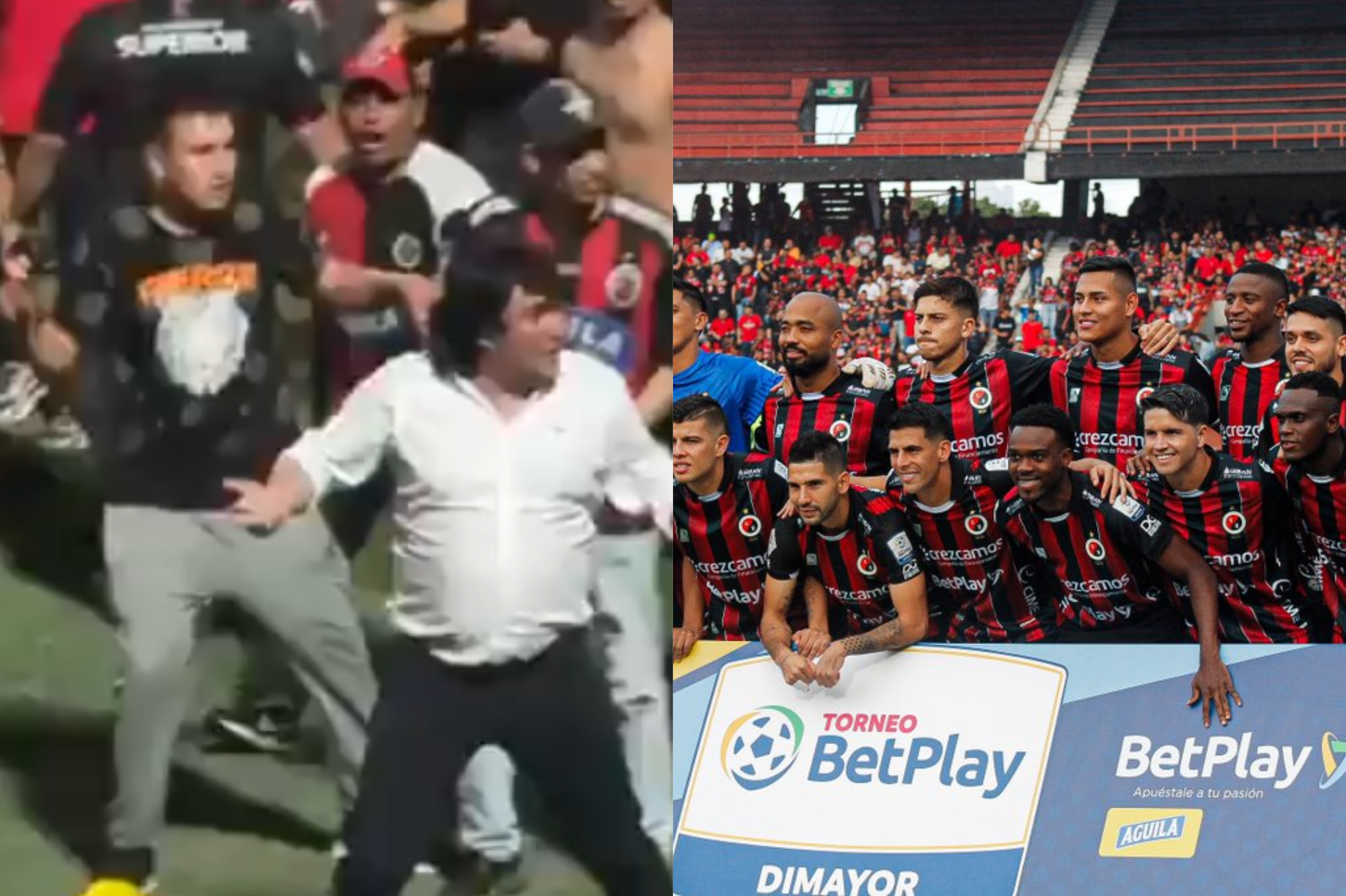 José Augusto Cadena intentó celebrar el ascenso de Cúcuta y casi termina linchado