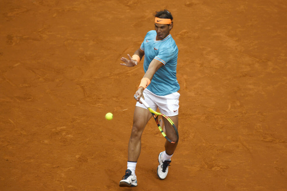 Nadal debutó con victoria en el Masters 1.000 de Madrid