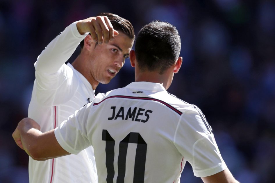 En el regreso de James, Real Madrid goleó al Granada