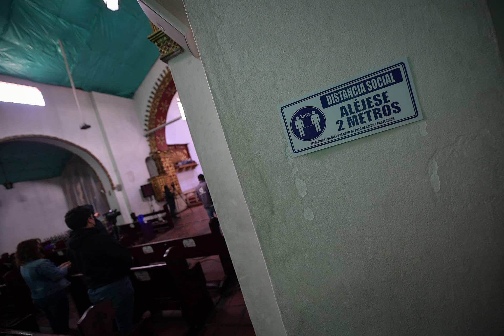 Para evitar contagios, las catedrales que albergarán la imagen permanecerán cerradas al público.