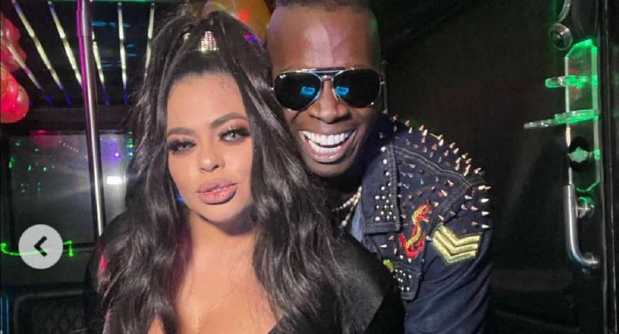 Ómar Murillo y Koral Costa (Imagen tomada de IG)