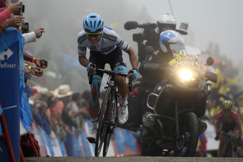 Miguel Ángel López: «El ciclismo se trata de vivirlo con tranquilidad»
