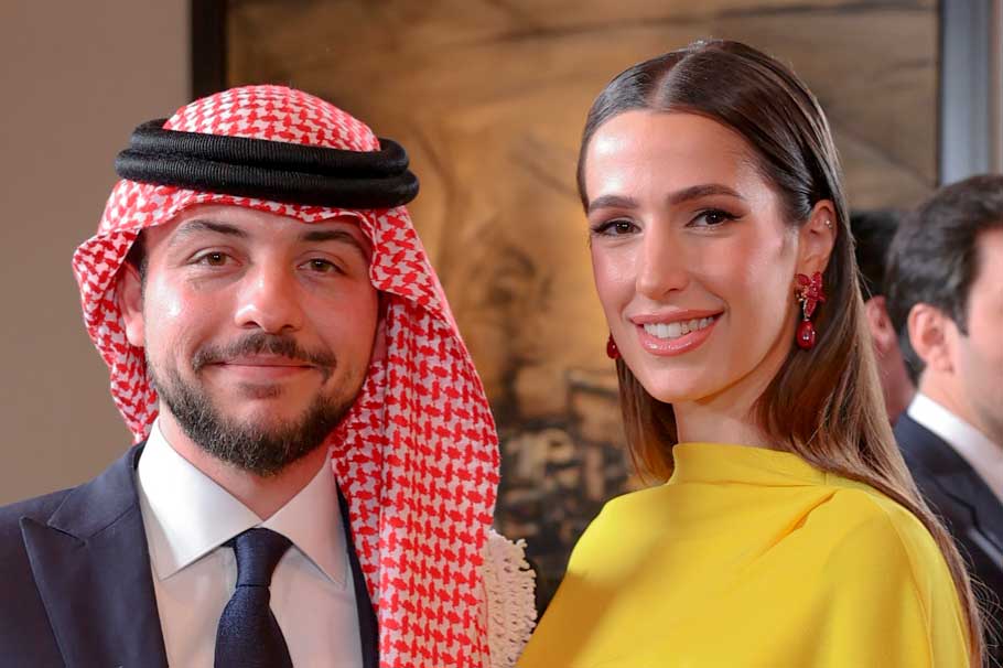 La lujosa boda de los príncipes de Hussein de Jordania y Rajwa Al Saif en Jordania