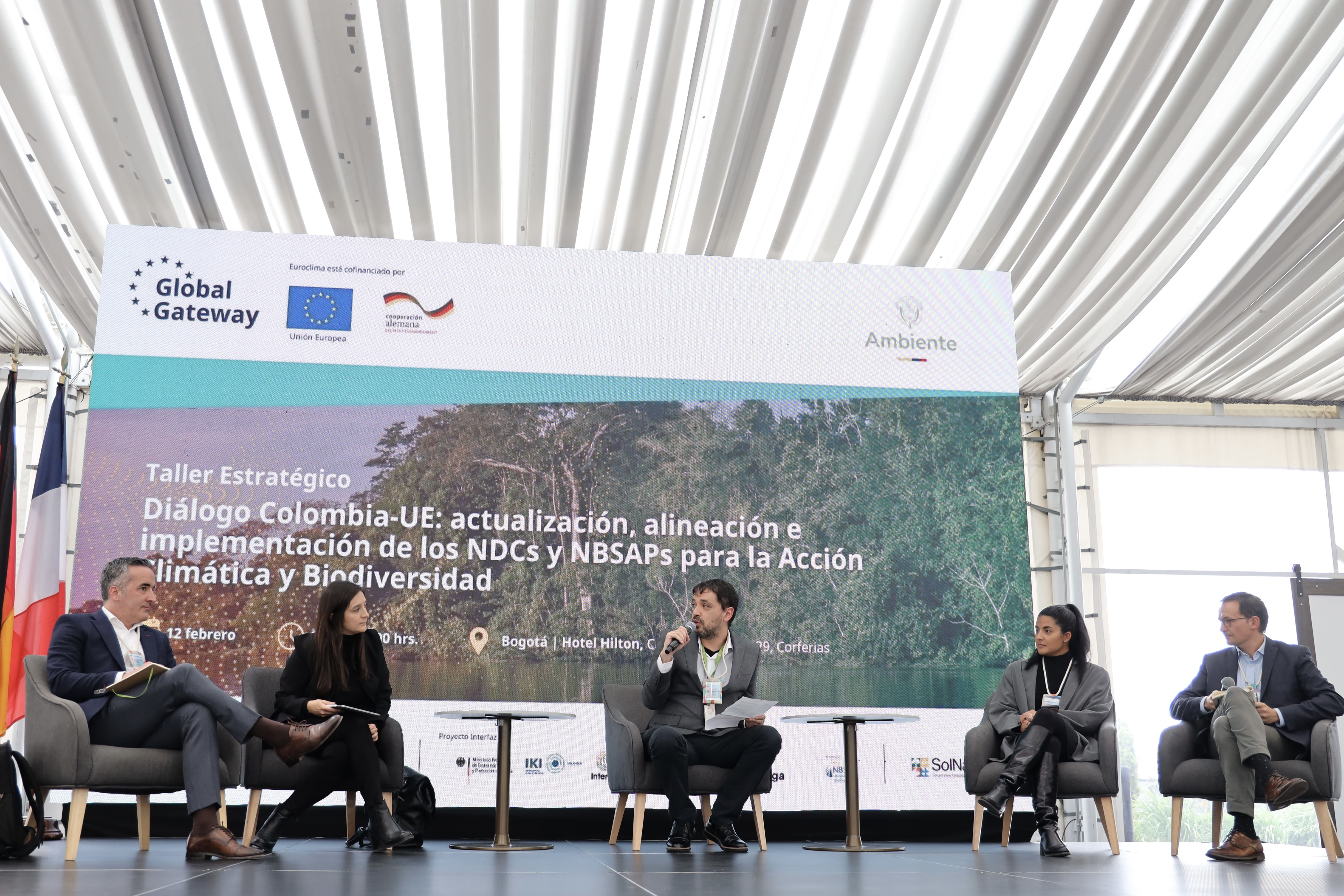 Unión Europea y Colombia fortalecen sus metas climáticas con taller estratégico de diálogo