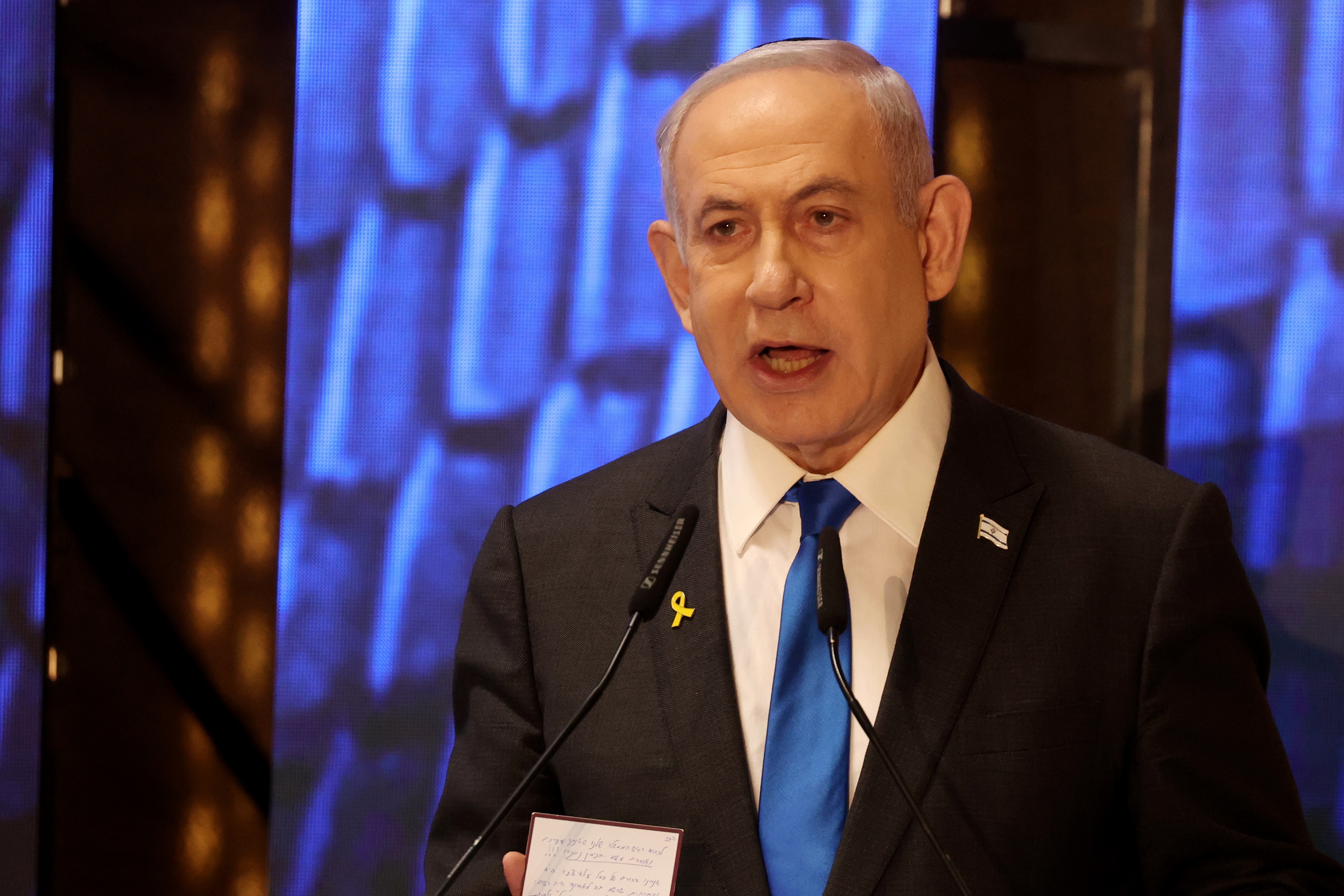 Benjamin Netanyahu lidera las encuestas en Israel por primera vez en un año