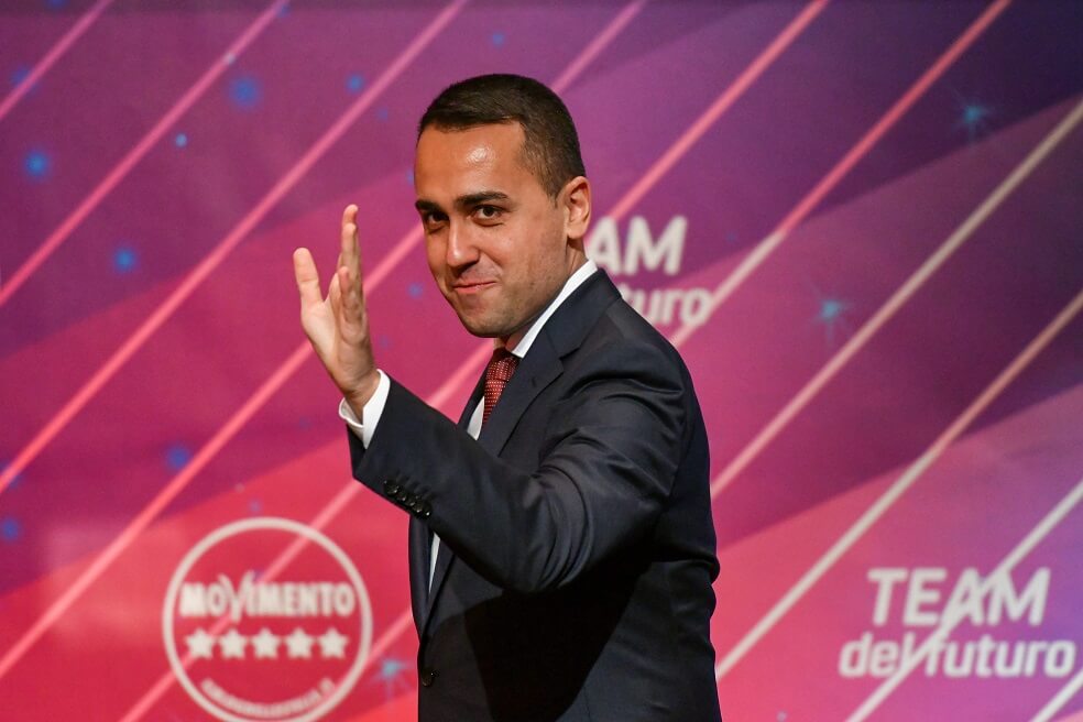 Luigi di Maio renunciará a la dirección del Movimiento Cinco Estrellas en Italia