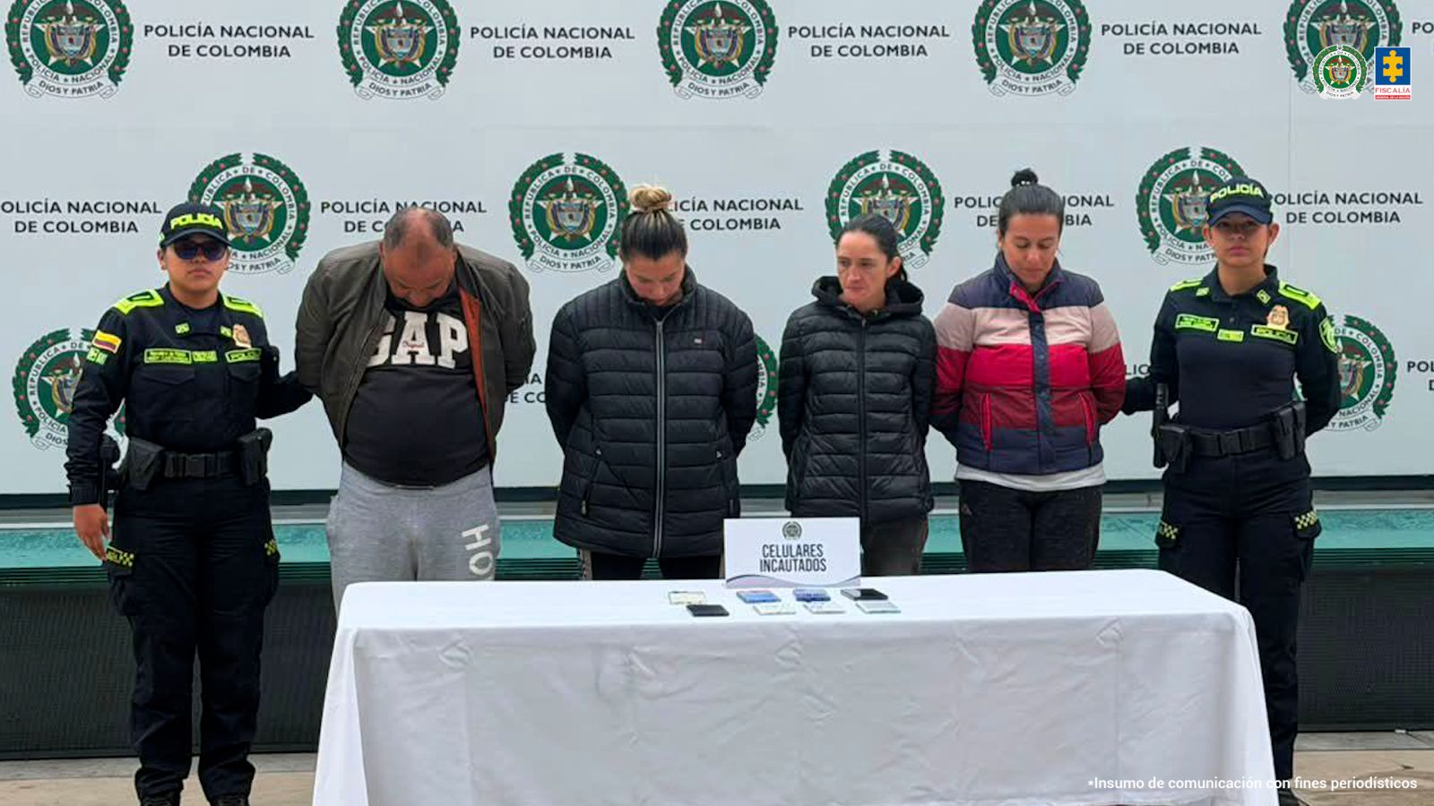 Cayeron ‘Los Rojos’: así alardeaban de los robos de celulares en Transmilenio