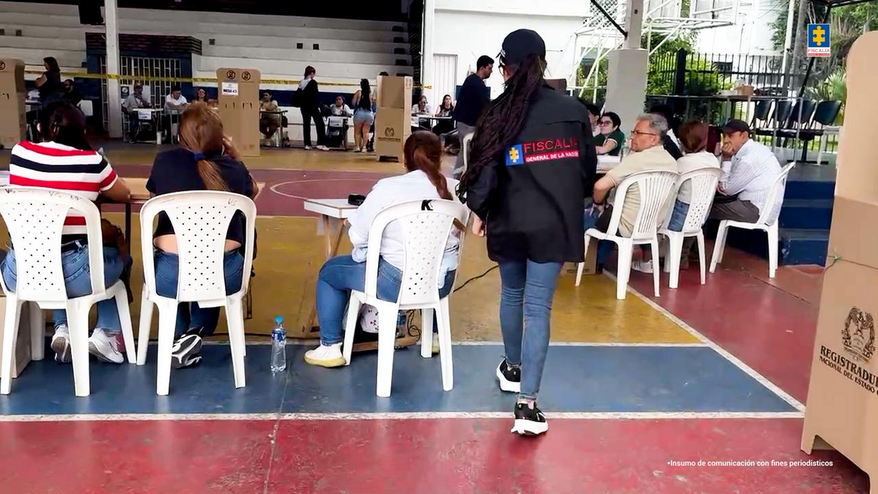 Fiscalía reporta 8 capturas por delitos electorales y alerta por posible presión del Eln
