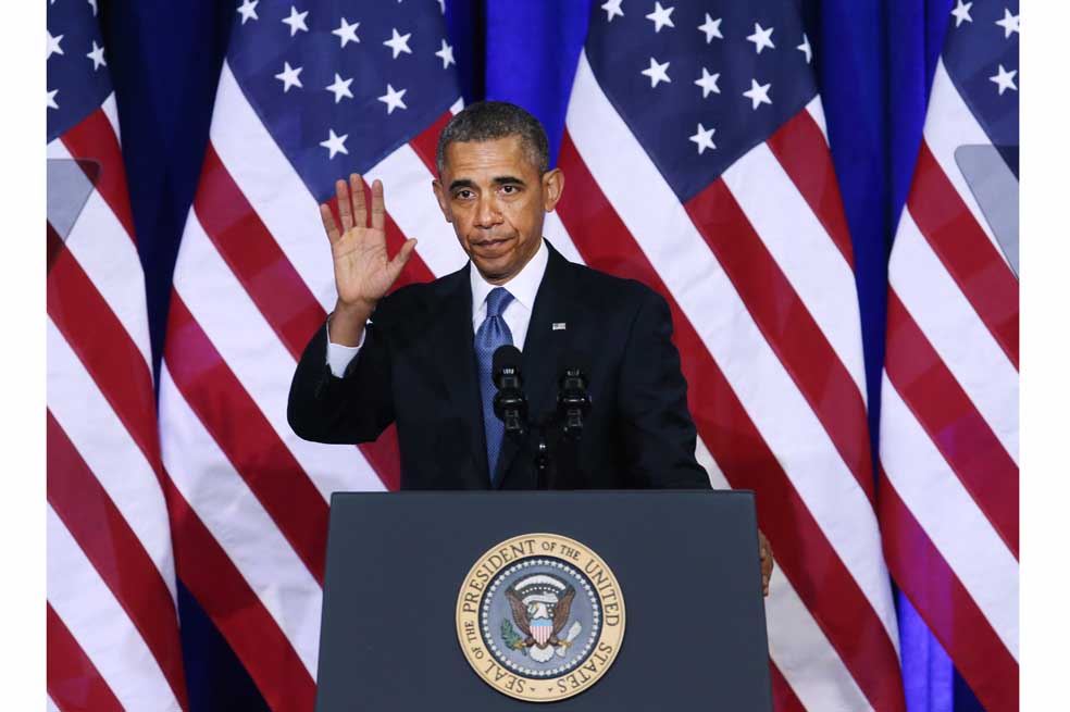 El presidente de Estados Unidos, Barack Obama, bajo una fuerte presión aceptó reformar algunos programas de espionaje. / AFP