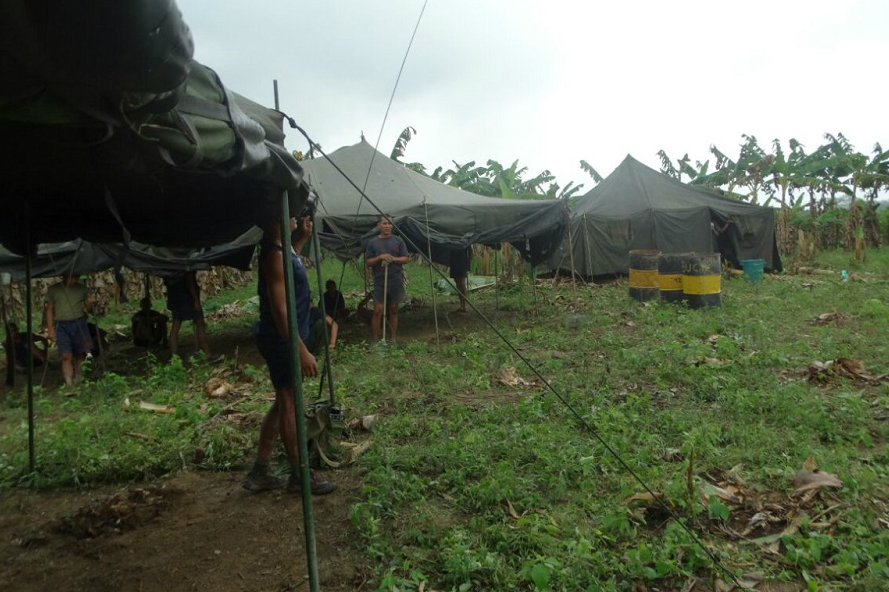 Campamento de militares está en territorio de Venezuela, dice militar de ese país