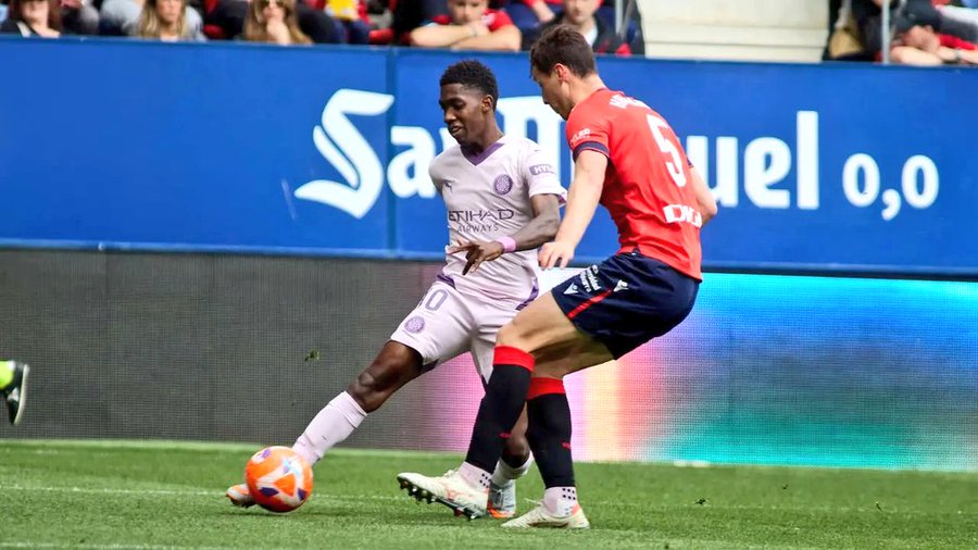 Yáser Asprilla deslumbra en España y anotó golazo en la derrota de Girona: VIDEO