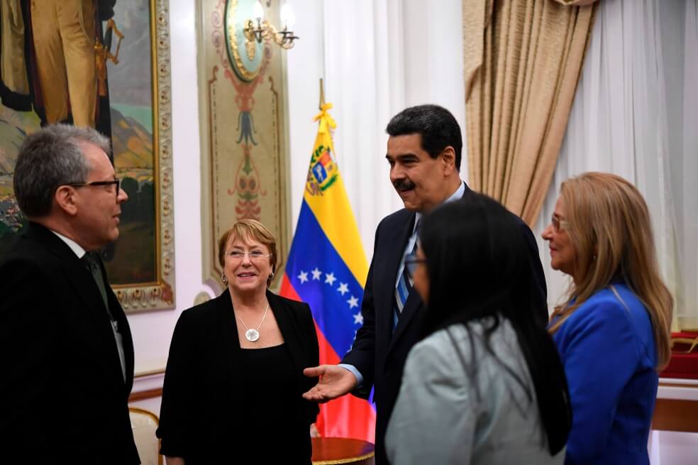 Las claves de la visita de Michelle Bachelet en Venezuela