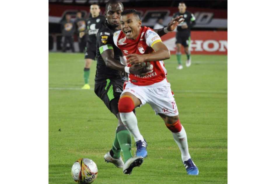 Con gol de Wilson Morelo, Santa Fe ganó por la mínima a La Equidad