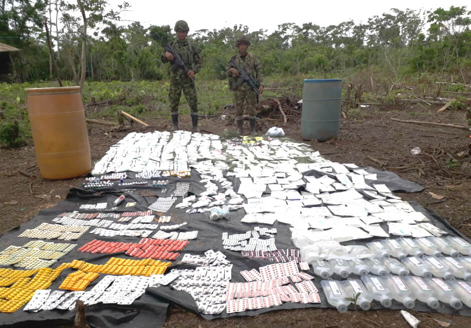 Ejército desmantela "hospital" del Clan del Golfo en Chocó