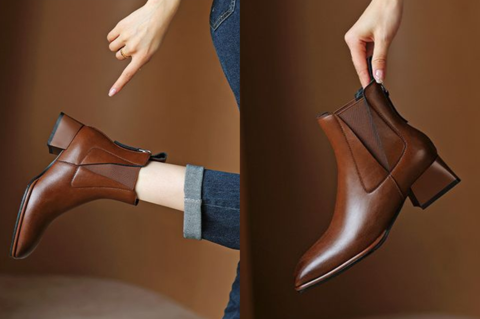 Los botines son uno de los estilos de zapatos de oficina para mujer de moda que puedes usar en 2024