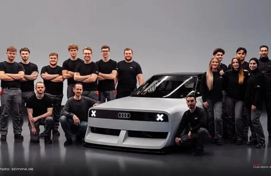 Así es el nuevo Audi GT50 que fue hecho por estudiantes