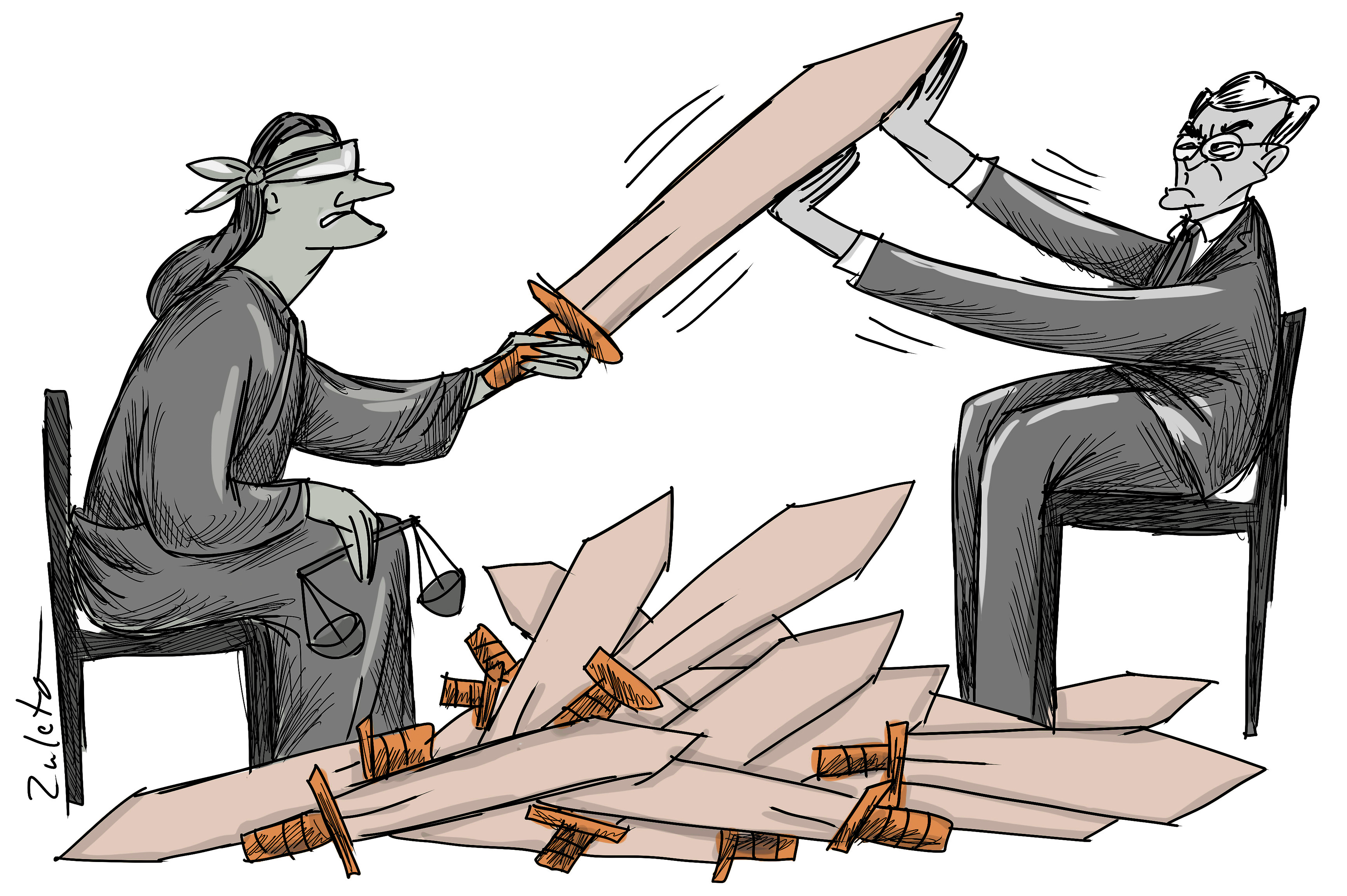 El juicio continúa