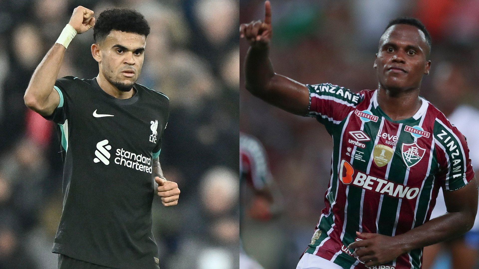 Luis Díaz y Jhon Arias, entre los 10 jugadores con más partidos disputados en 2024