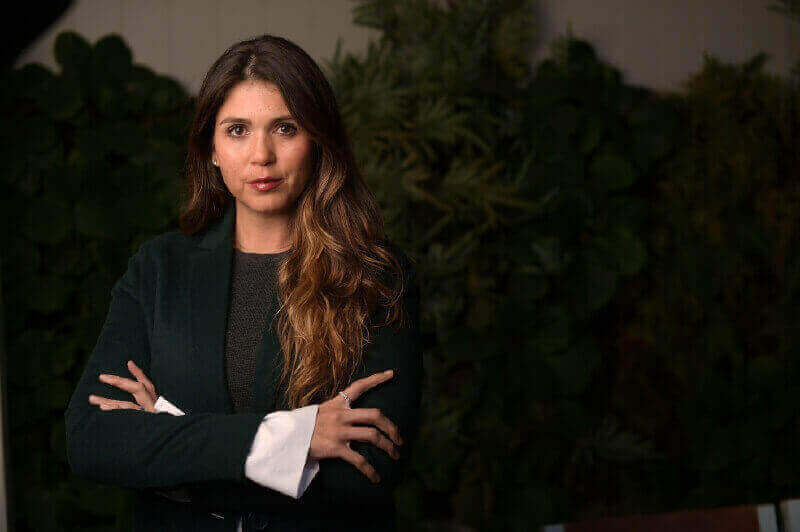 Según María López, “la responsabilidad periodística será nuestra” y los Gilinski se concentrarán en  el desarrollo tecnológico. / Cristian Garavito - El Espectador. 