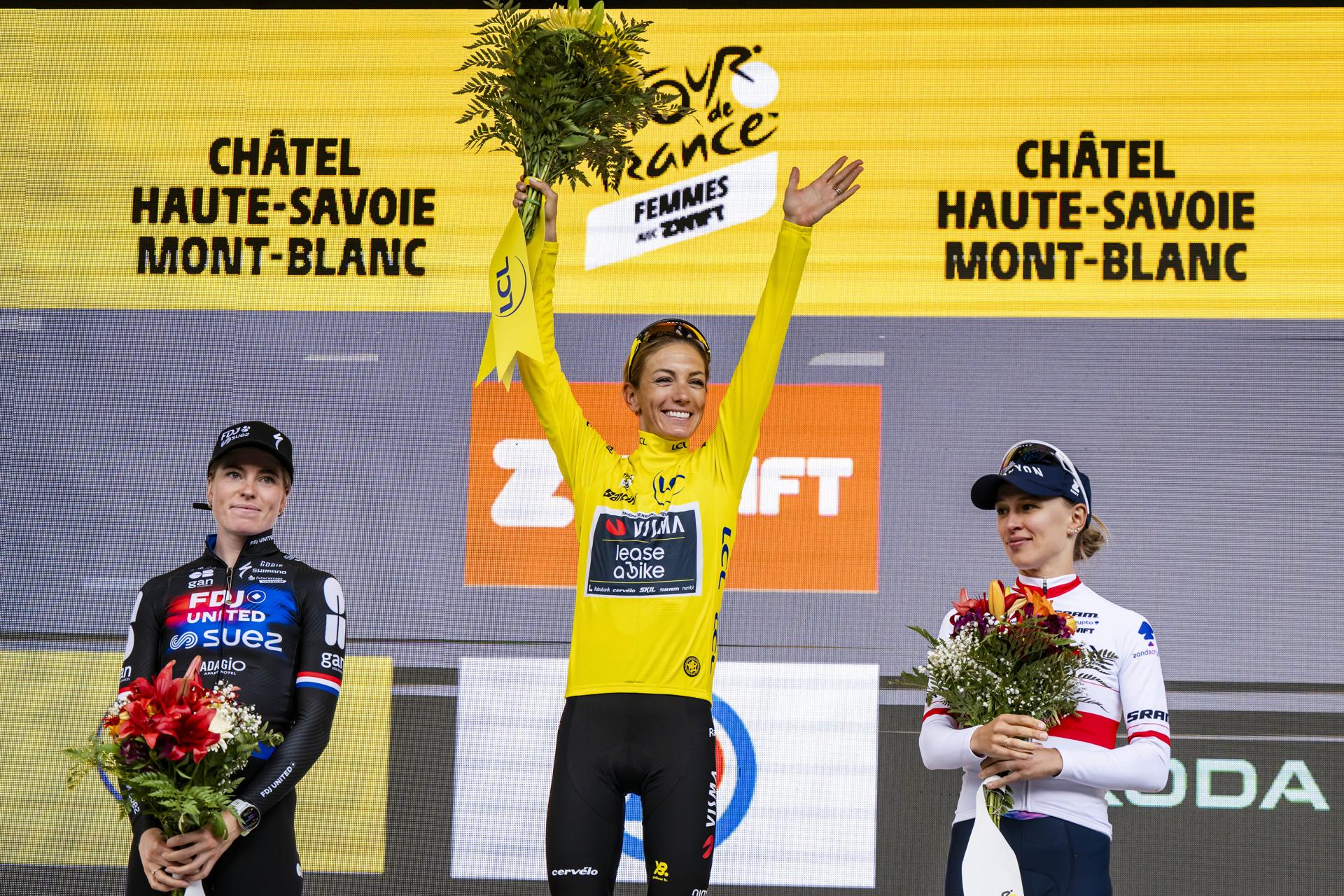 Pauline Ferrand-Prévot, heroína en su tierra: nueva campeona del Tour de Francia