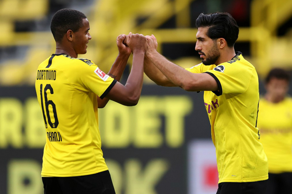 Borussia Dortmund venció al Hertha y sigue a siete puntos del Bayern