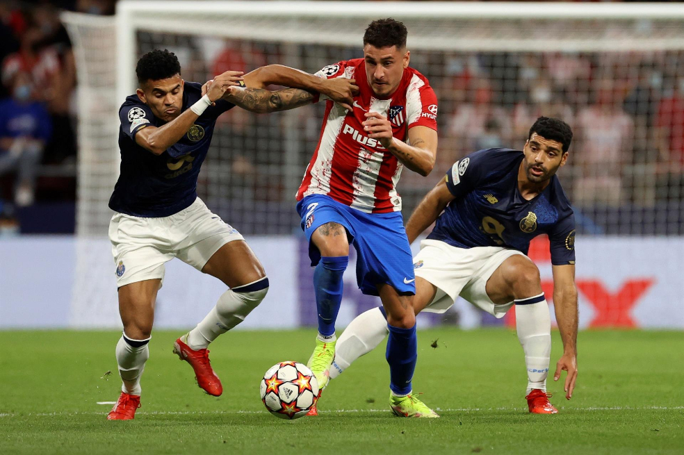 Luis Díaz y Matheus Uribe, titulares en el empate del Porto frente al Atlético