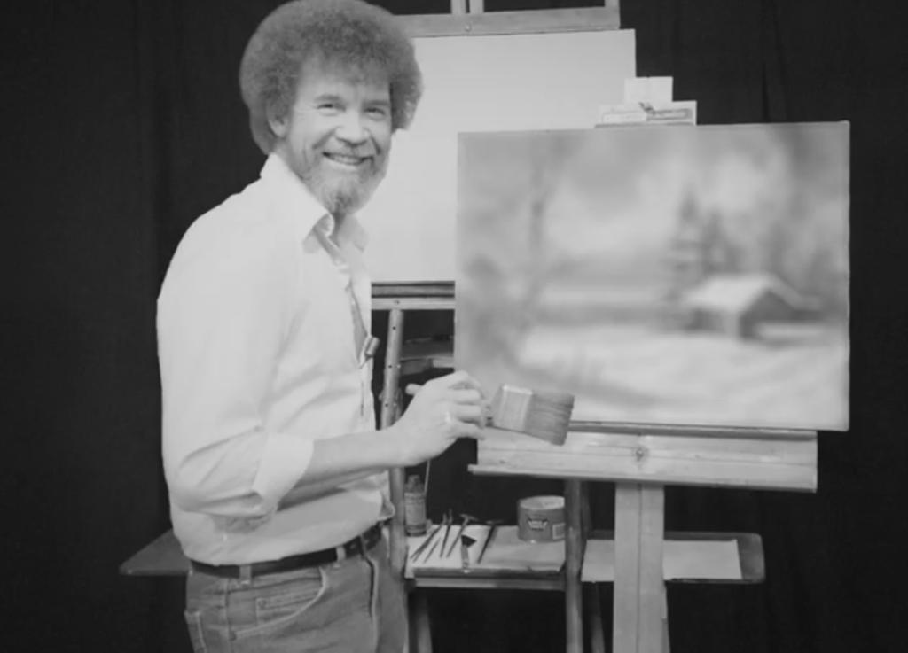 Bob Ross, el placer de pintar y un legado que sobrevive