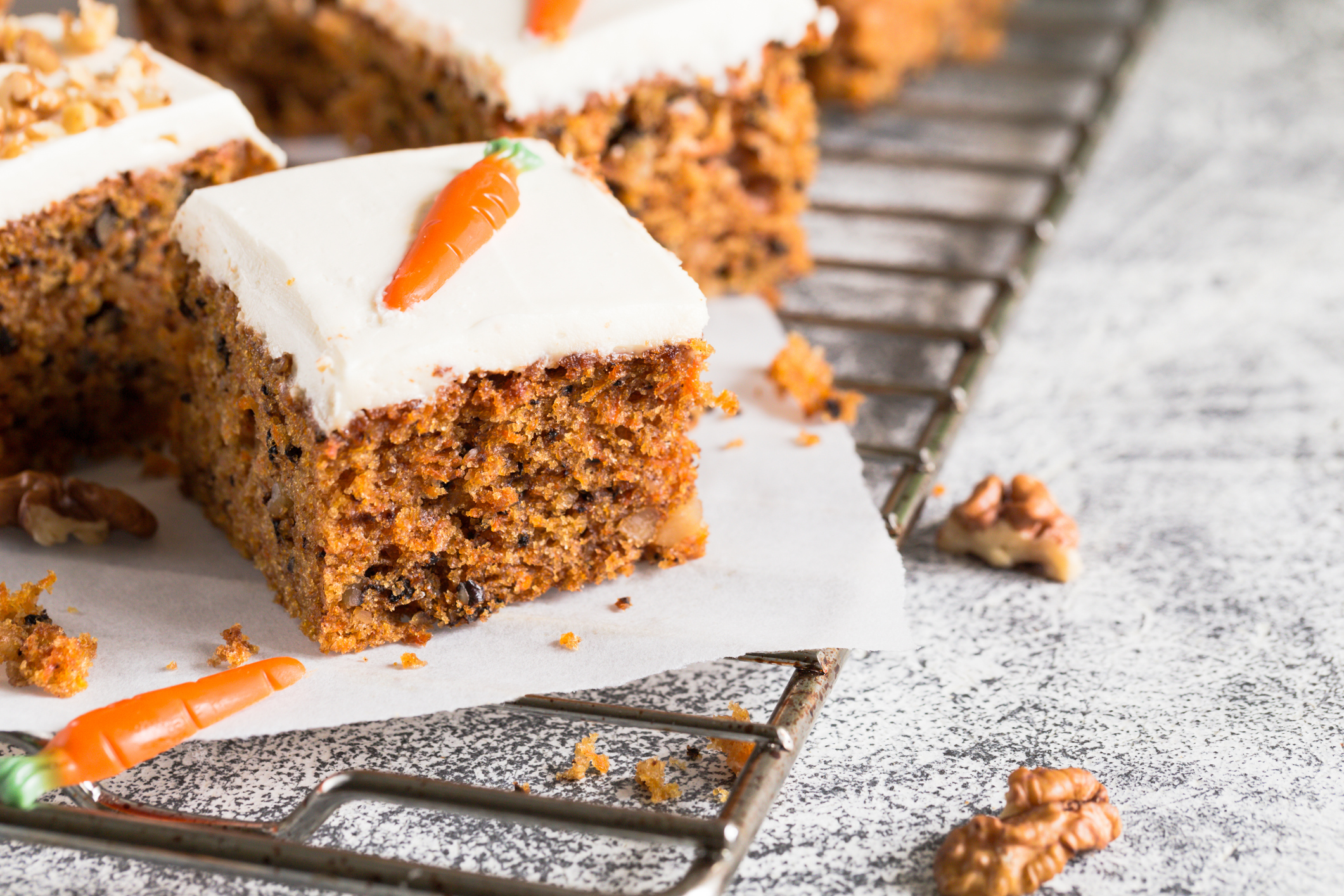 Mini torta de zanahoria: un “snack” fácil, rápido y saludable para disfrutar