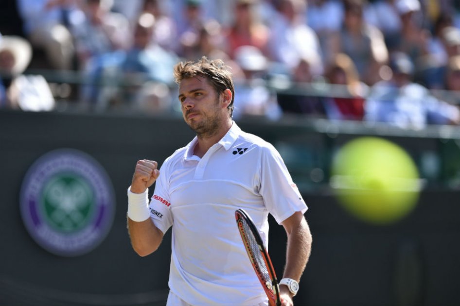 Stan Wawrinka venció en tres sets al belga David Goffin. Foto: AFP