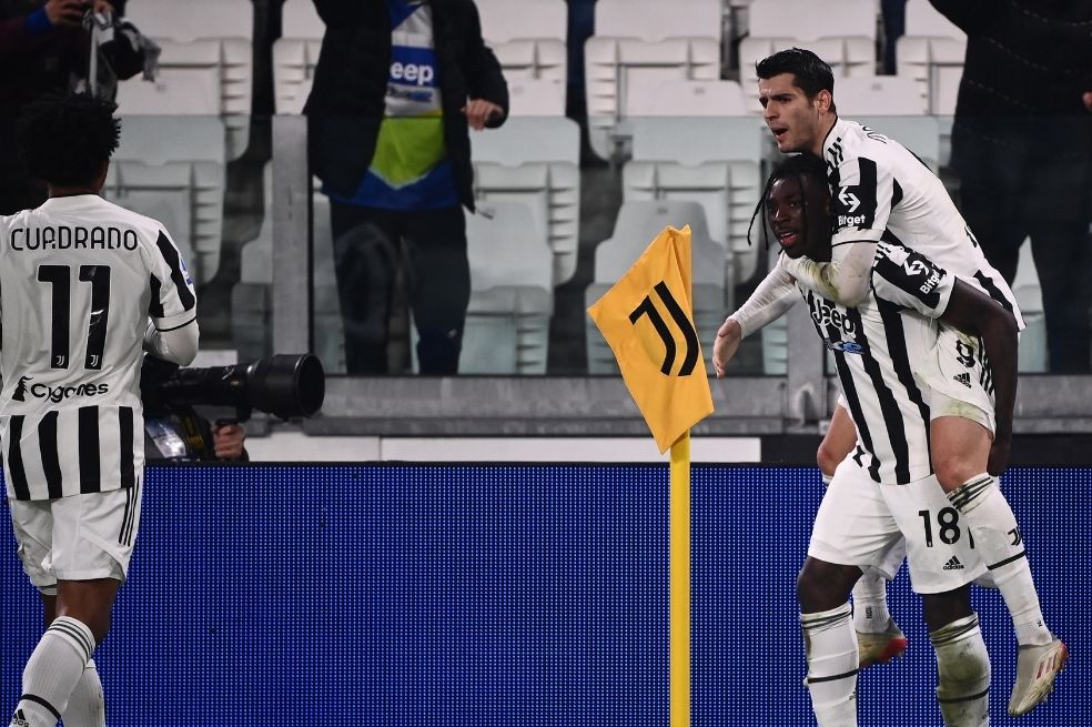 Con Cuadrado titular, Juventus cerró con una victoria su 2021