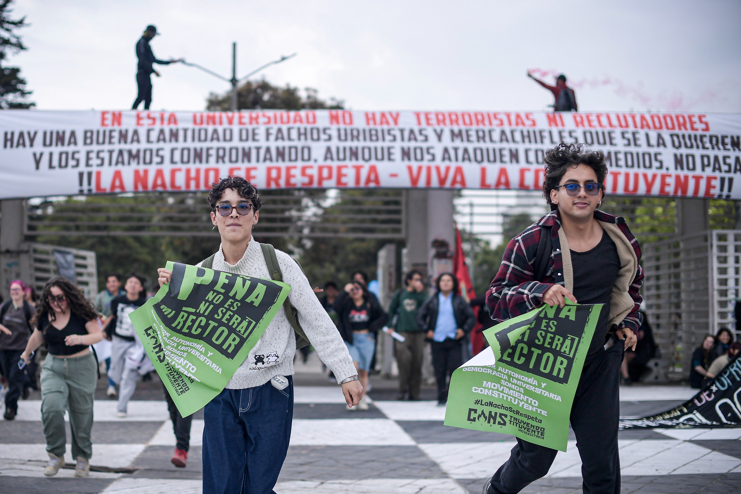 La comunidad educativa de la U. Nacional ha rechazado la designación de Ismael Peña como rector.