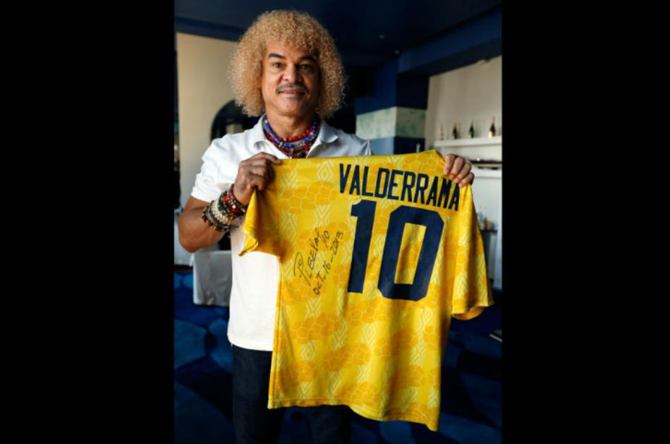 Carlos Valderrama, presente en los Golden Foot 2013